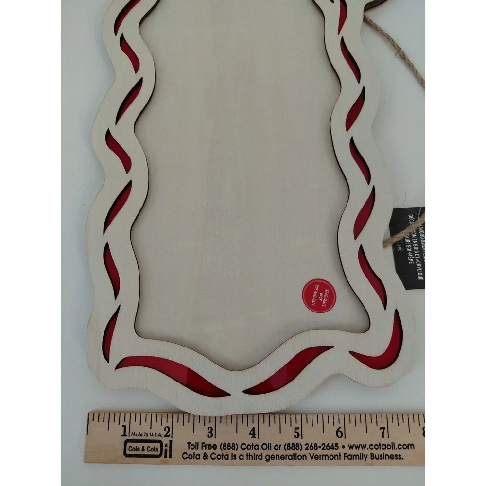 Make Market DIY Wood & Acrylic Decor Plaque Sign Christmas NWT